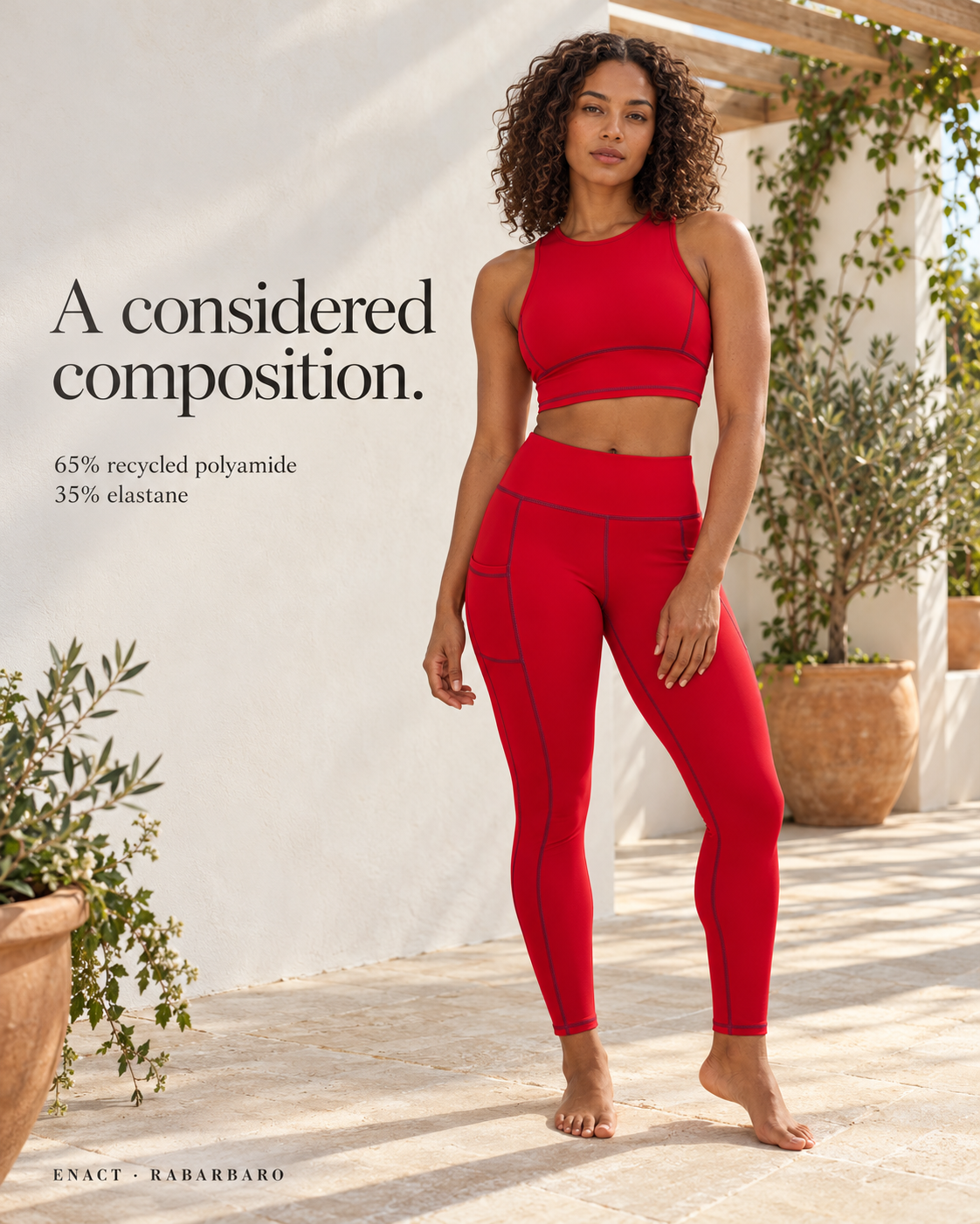 Rabarbaro Pocket Leggings