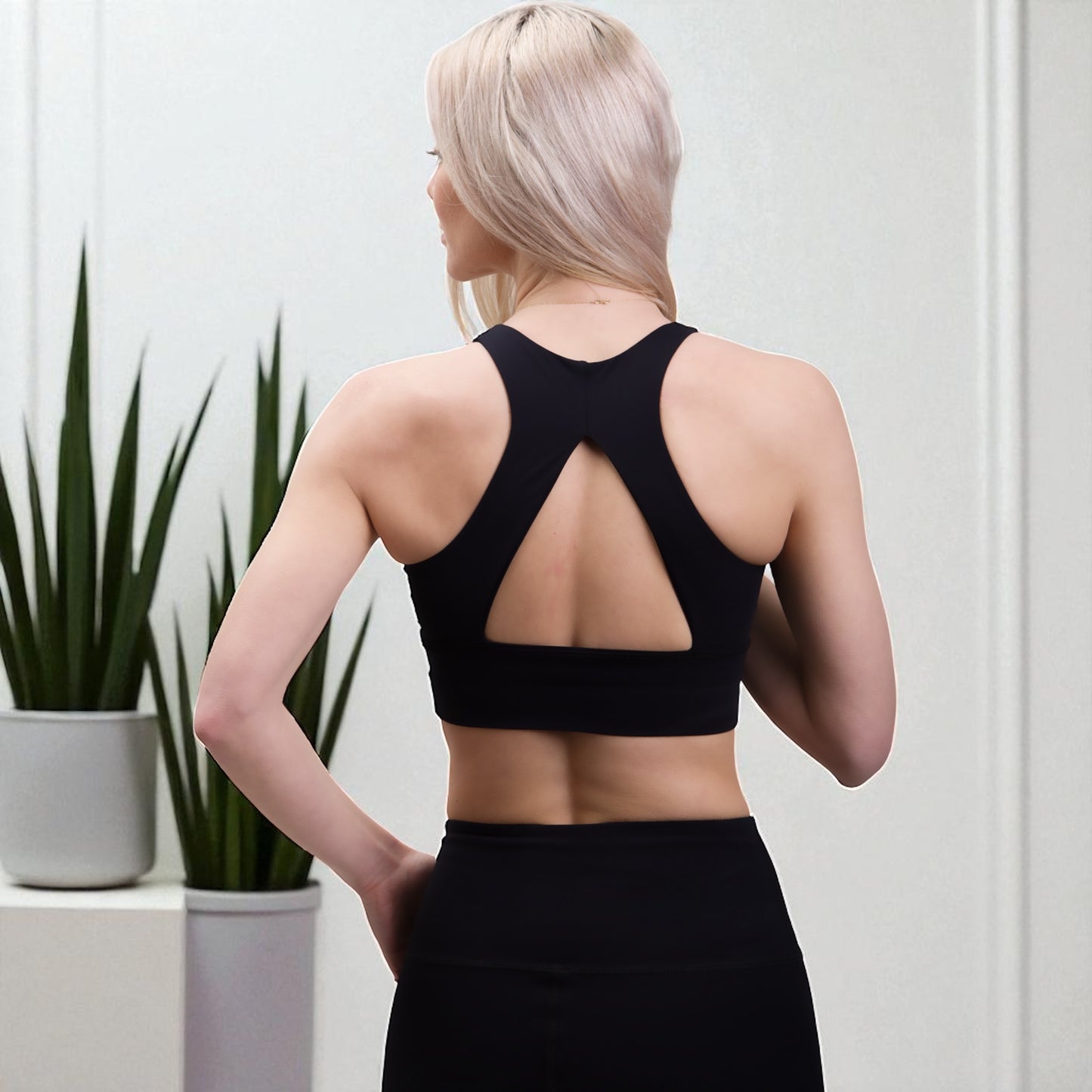 Nero Open Back Top