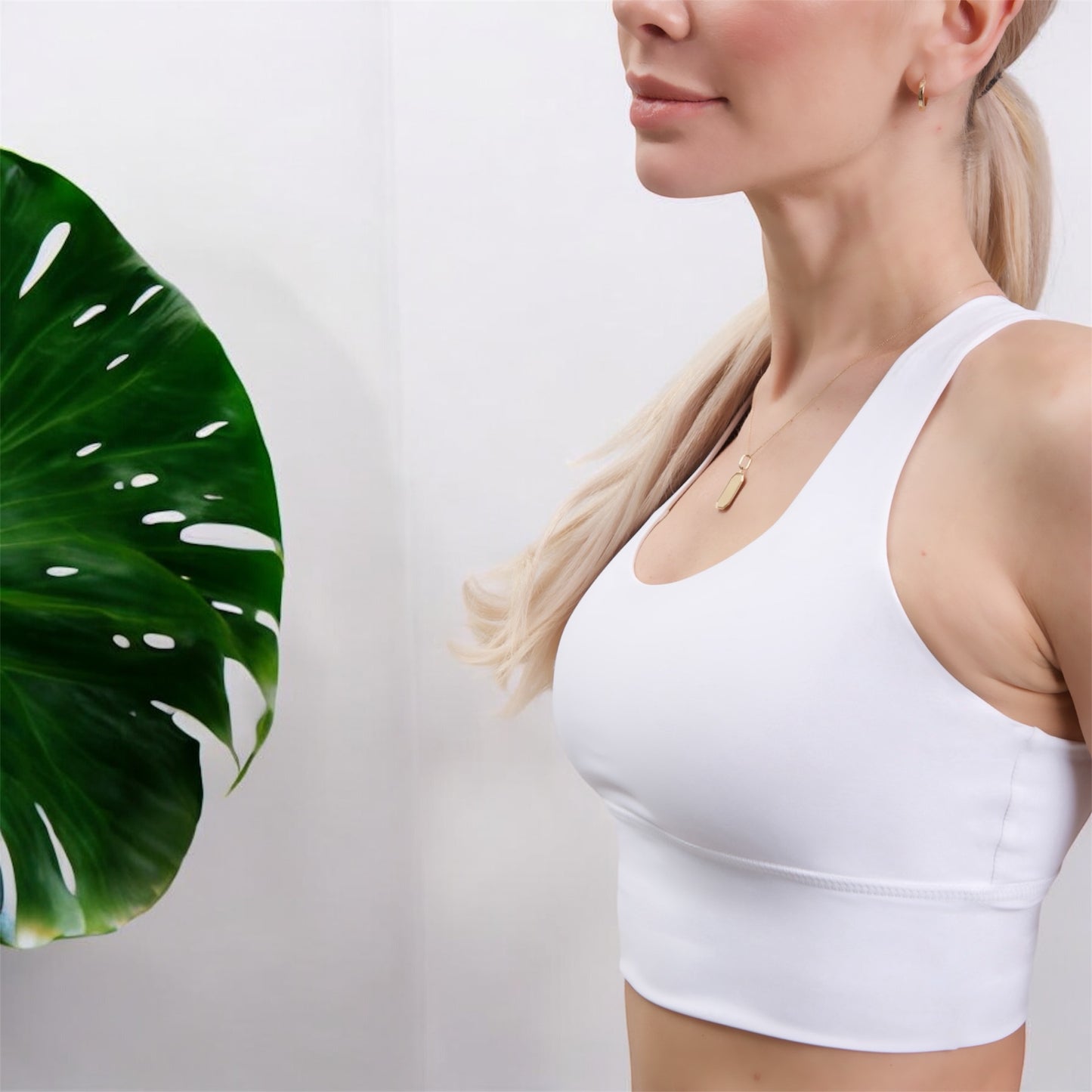 Bianco Open Back Top