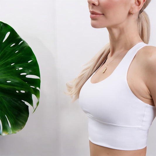 Bianco Open Back Top